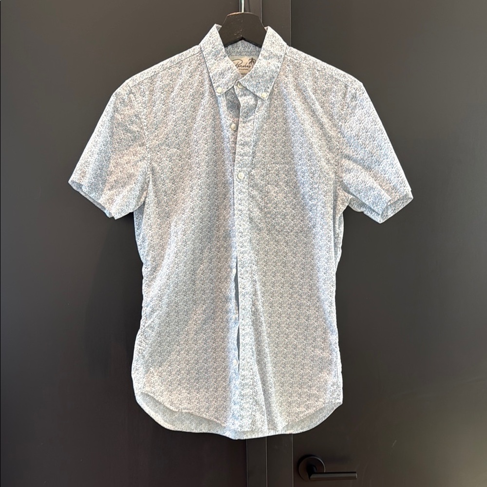 Bonobos Men's Riviera Short Sleeve Floral Shirt